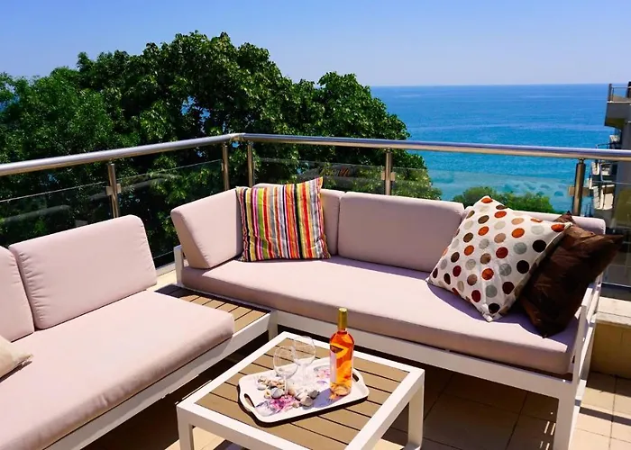 Byala Cliff Sea View Penthouse Appartamento *